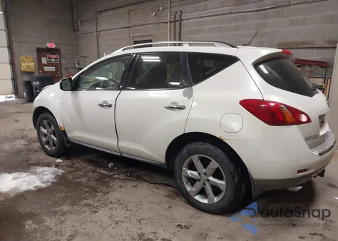 2009 Nissan Murano Sl z USA, uszkodzony, nr VIN JN8AZ18W29W213894